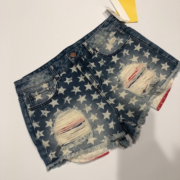 🌴 Design Lab  American shorts NWT 28 - Picture 1 of 3